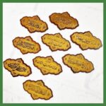 🕋 مگنت چوبی مزین به نام ائمه اطهار (علیهم‌السلام) - تصویر 4