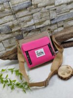 کیف دوشی جلو زیپ جنس نانسی