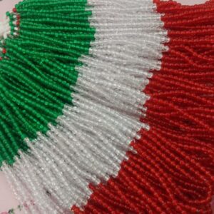 تسبیح پرچم ایران ۱۰۰ مهره سایز ۶